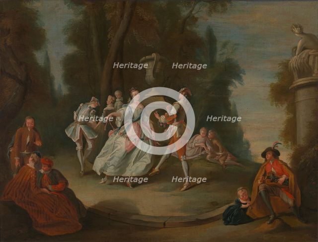 Rustic Dance, 18th-19th century. Creator: Unknown.