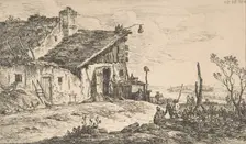 Rustic Landscape, 1772., 1772. Creator: Nicolas Perignon