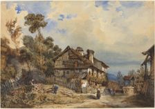 Rustic Landscape, 1830. Creator: Unknown