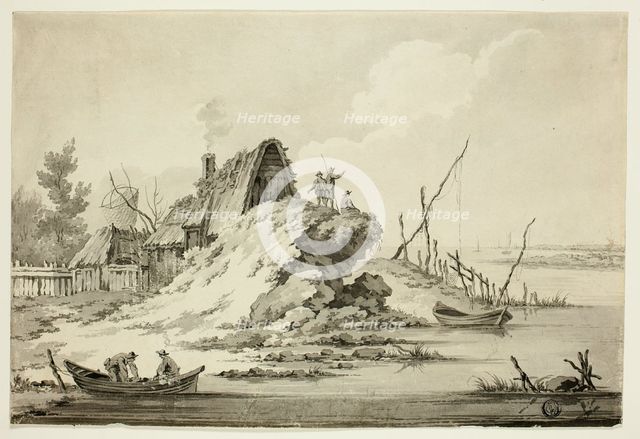 Rustic Seaside Scene, n.d.
