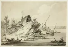 Rustic Seaside Scene, n.d
