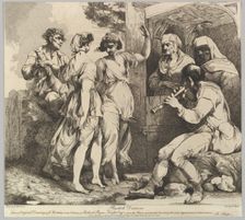 Rustick Dancers, November 9, 1780. Creator: Robert Blyth