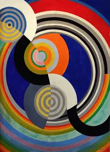 Rythme n°2, décoration pour le salon des Tuileries , 1938. Creator: Delaunay, Robert (1885-1941)