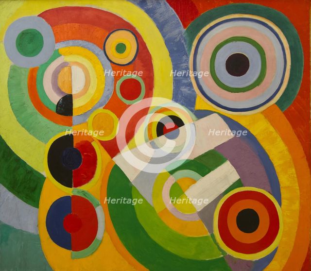 Rythme, Joie de vivre (Rhythm, Joy of living), 1930. Creator: Delaunay; Robert (1885-1941).