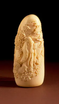 Ryuan, a Daoist Immortal, Mid- to late 19th century. Creator: Kaigyokusai Masatsugu