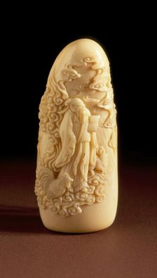 Ryuan, a Daoist Immortal, Mid- to late 19th century. Creator: Kaigyokusai Masatsugu