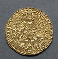 Ryal (reverse), 1464/5-1470. Creator: Unknown