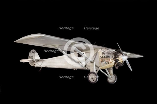 Ryan NYP "Spirit of St. Louis", piloted by Charles A. Lindbergh, 1927. Creator: Ryan Aircraft Co..