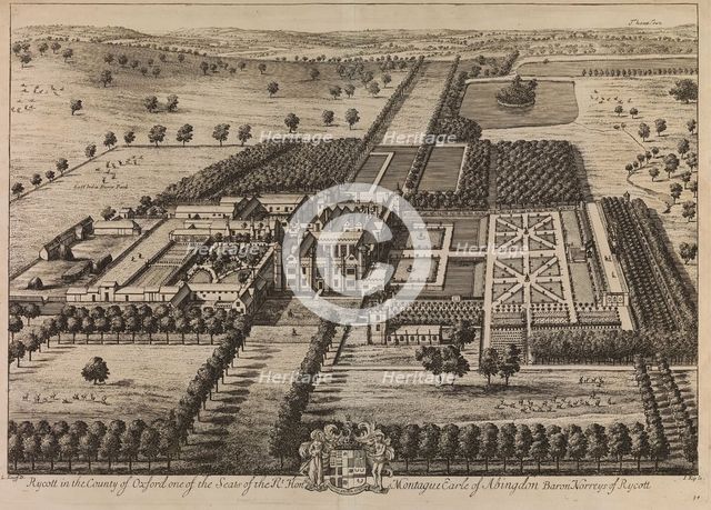 Rycote Park, near Thame in Oxfordshire, Early 18th cen..