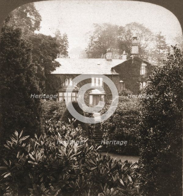 'Rydal Mount, William Wordsworth's home, Lake District, Engalnd', 1903.  Creator: Works and Sun Sculpture Studios.