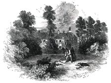 Rydal Mount: the Residence of Mr. Wordsworth, from an original drawing, 1850. Creator: Unknown