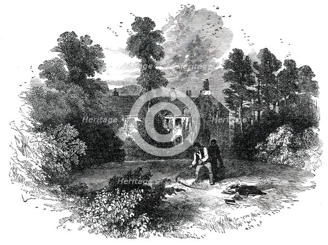 Rydal Mount: the Residence of Mr. Wordsworth, from an original drawing, 1850. Creator: Unknown.