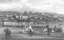 Ryde, Isle of Wight, 1855. Artist: George Brannon