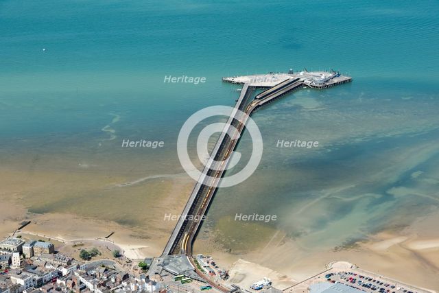 Ryde Pier, Isle of Wight, 2020. Creator: Damian Grady.