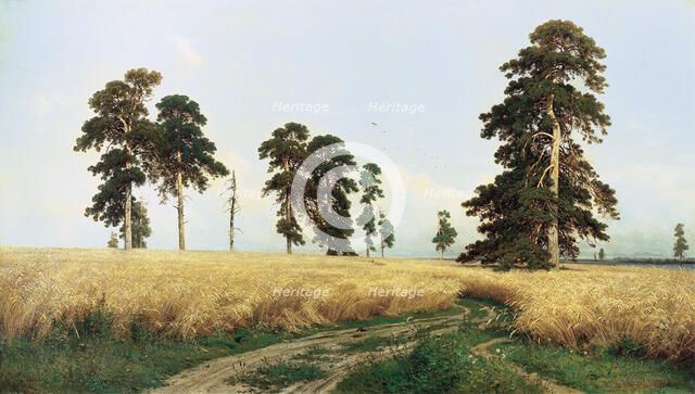 'Rye Field', 1878.  Artist: Ivan Shishkin