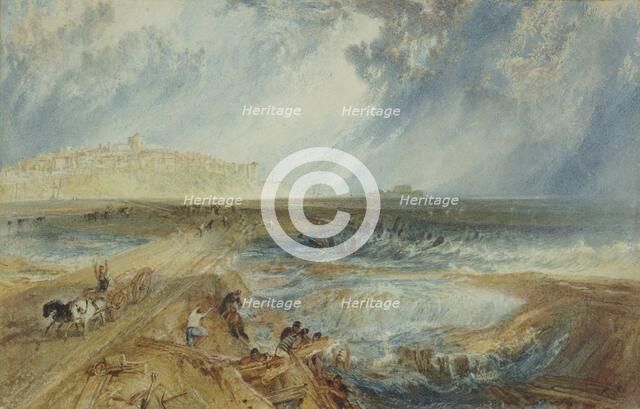 'Rye, Sussex', 1824. Artist: JMW Turner.