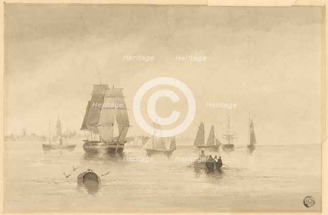 Rye - South Coast Near Hastings, n.d. Creator: Edward William Cooke.