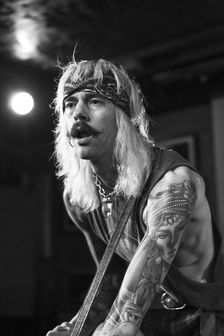 Rylan Woods, Eater live at 100 Club, London, Mar 2023. Creator: Annapaola Marchesani