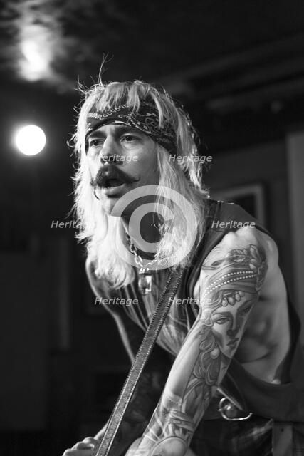 Rylan Woods, Eater live at 100 Club, London, Mar 2023. Creator: Annapaola Marchesani.