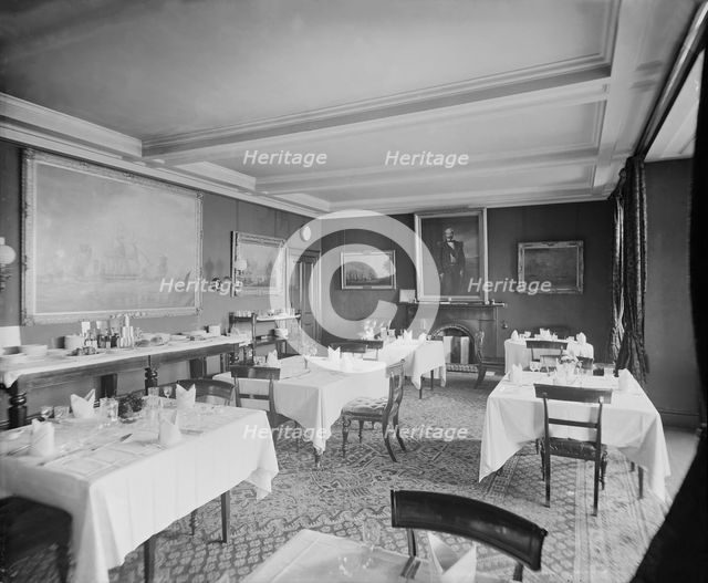RYS Castle: Interior of Dining Room.