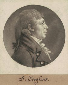 S. Taylor, 1805. Creator: Charles Balthazar Julien Févret de Saint-Mémin