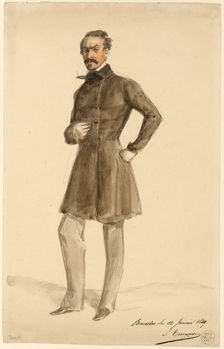 S. Terrason, 1849. Creator: Auguste Raffet