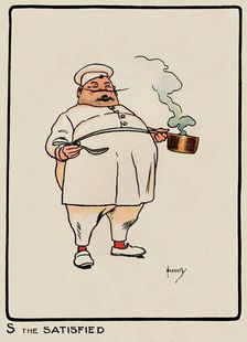 S the Satisfied 1903. Artist: John Hassall