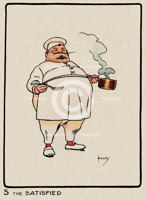 'S the Satisfied', 1903. Artist: John Hassall.