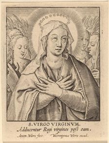 S. Virgo Virginum. Creator: Antonius Wierix