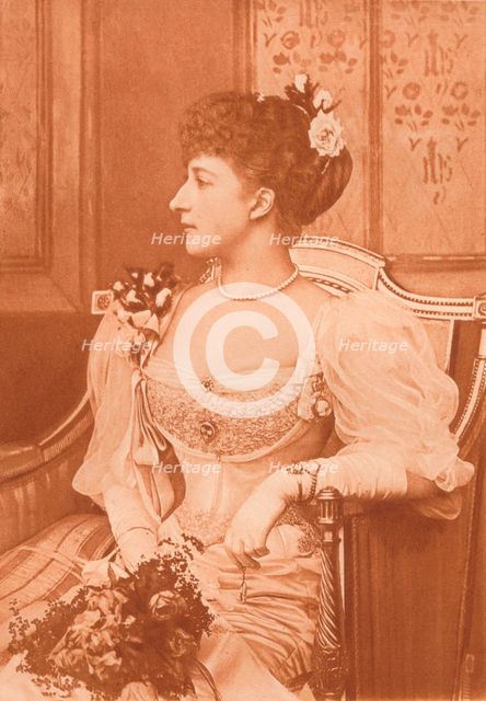 'S.A.R. la Princesse Maud de Galles', c1900.  Creator: Paul Dujardin.