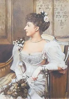 S.A.R. la Princesse Maud de Galles c1900. Creator: Paul Dujardin