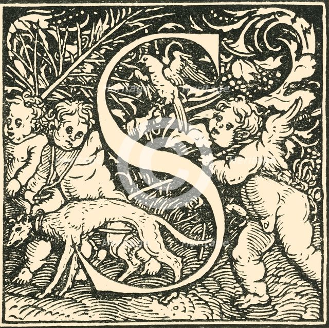 'S - An Alphabet by Hans Weiditz', c1520-1521, (1908).  Creator: Hans Weiditz.