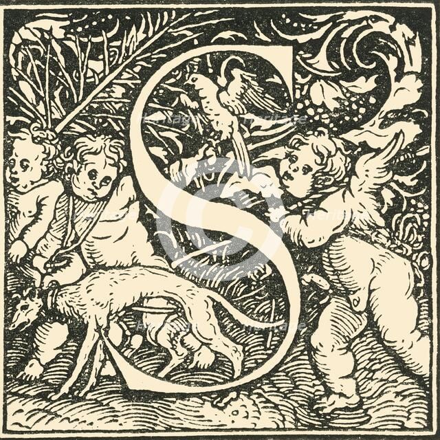 'S - An Alphabet by Hans Weiditz', c1520-1521, (1908).  Creator: Hans Weiditz.