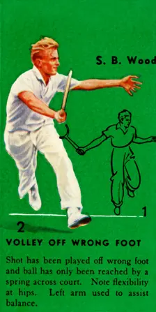 S. B. Wood - Volley Off Wrong Foot c1935. Creator: Unknown