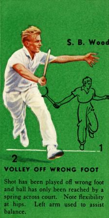S. B. Wood - Volley Off Wrong Foot c1935. Creator: Unknown