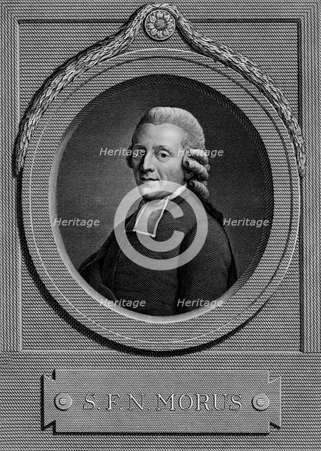 'S.F.N. MORUS', 1793.  Artist: Johann Friedrich Bause.