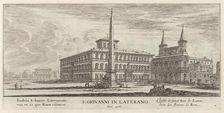 S. Giovanni in Laterano, 1640-1660. Creator: Israel Silvestre