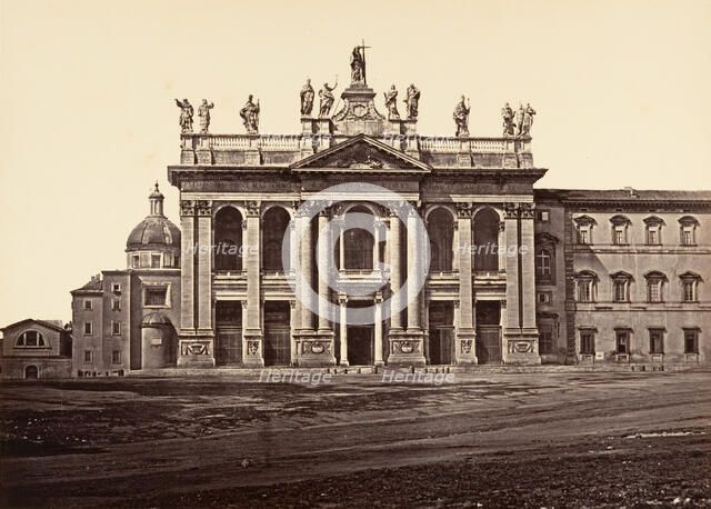 S. Giovanni Laterano, 1848-52. Creator: Eugène Constant.