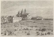 S. Giustina in pra della Vale, c. 1735/1746. Creator: Canaletto