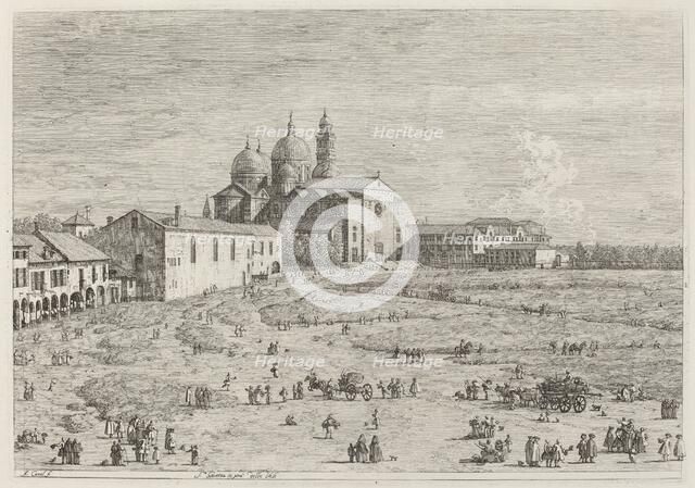 S. Giustina in pra della Vale, c. 1735/1746. Creator: Canaletto.