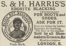 S & Harris's Ebonite Blacking, 1893