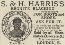 S & Harris's Ebonite Blacking, 1893