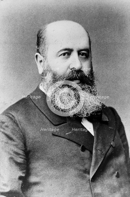 S Hayek, c1880. Creator: Fritz Luckhardt.