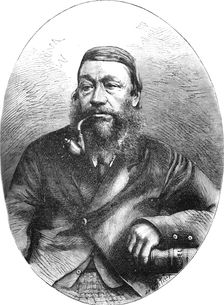 S. J. Paul Kruger, President of the South African Republic c1880s. Artist: Sweeton Tilly