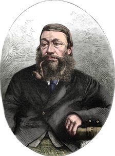S. J. Paul Kruger, President of the South African Republic c1880s. Artist: Sweeton Tilly