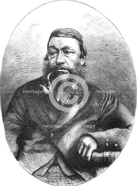'S. J. Paul Kruger, President of the South African Republic', c1880s. Artist: Sweeton Tilly.