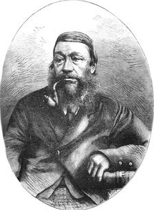 S. J. Paul Kruger, President of the South African Republic c1880s. Artist: Sweeton Tilly