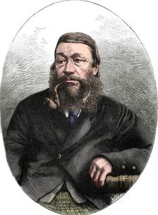 S. J. Paul Kruger, President of the South African Republic c1880s. Artist: Sweeton Tilly