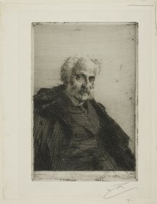 S. Loeb, 1897. Creator: Anders Leonard Zorn