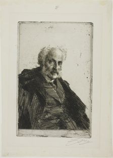 S. Loeb, 1897. Creator: Anders Leonard Zorn